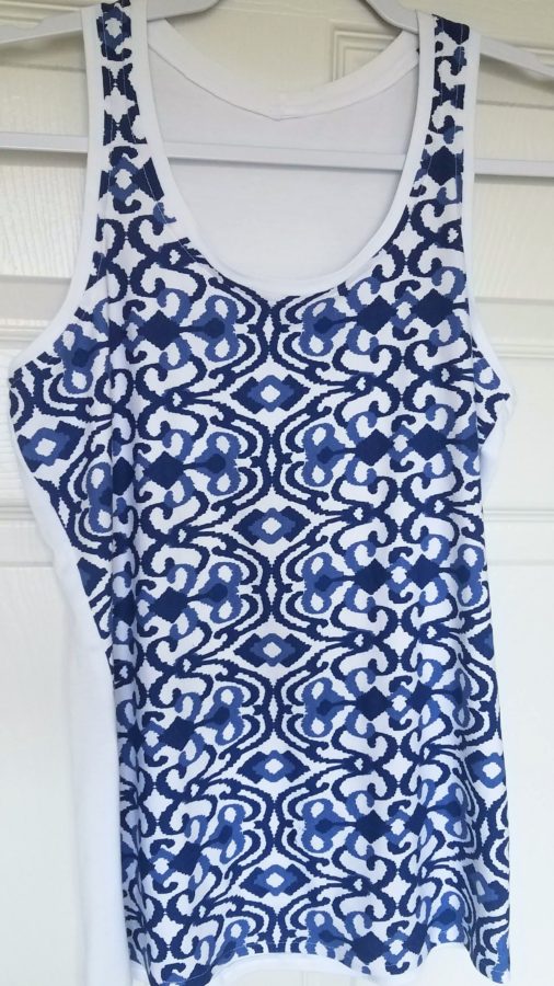 Deborah J Sews | The Lago Tank and More Single Knit Jersey Sewing Tips ...